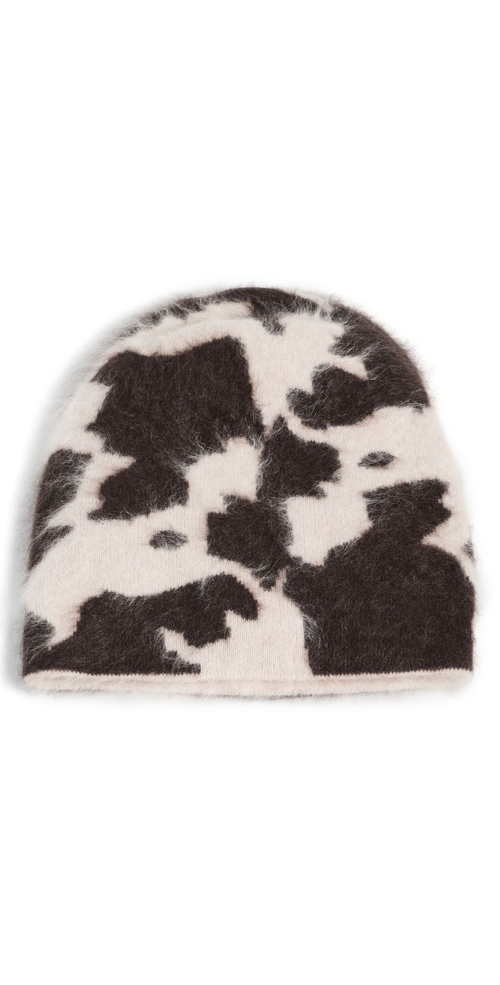 Guest in Residence Grizzly Cowhide Beanie OATMEAL/BURNT COCOA One Size