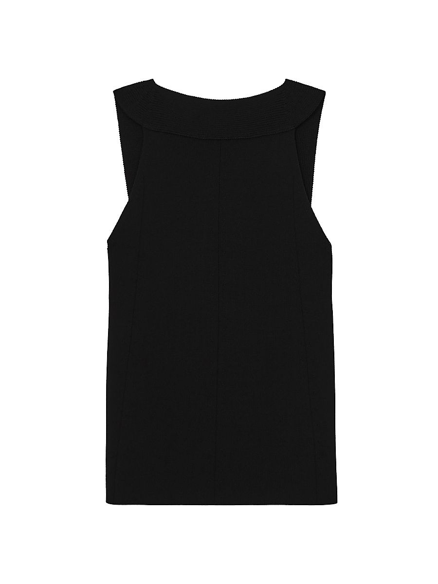Women's Masie Sleeveless Top - Black - Size XL