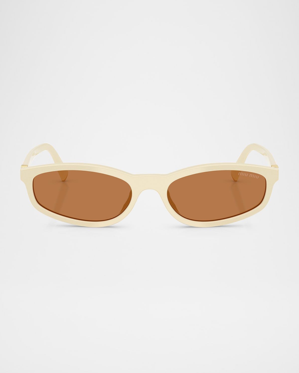 Miu Regarde MU A06S Acetate Oval Sunglasses