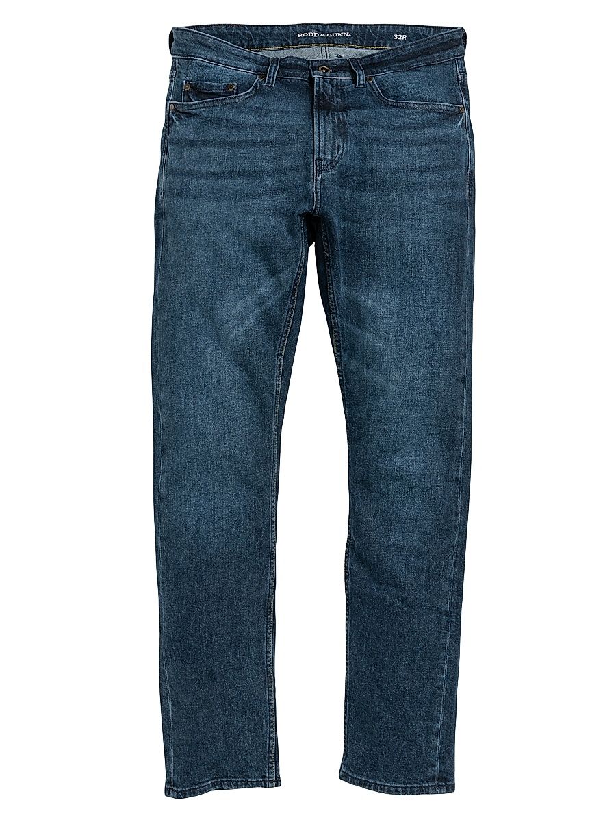 Men's Owaka Five-Pocket Jeans - True Blue - Size 42