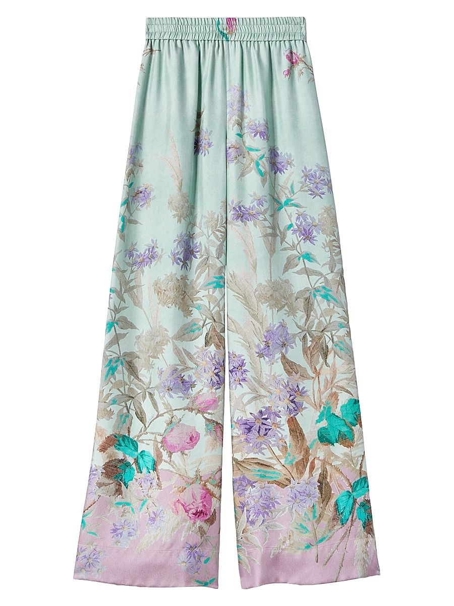 Women's Palazzo Pants - Heath Menta - Size XS