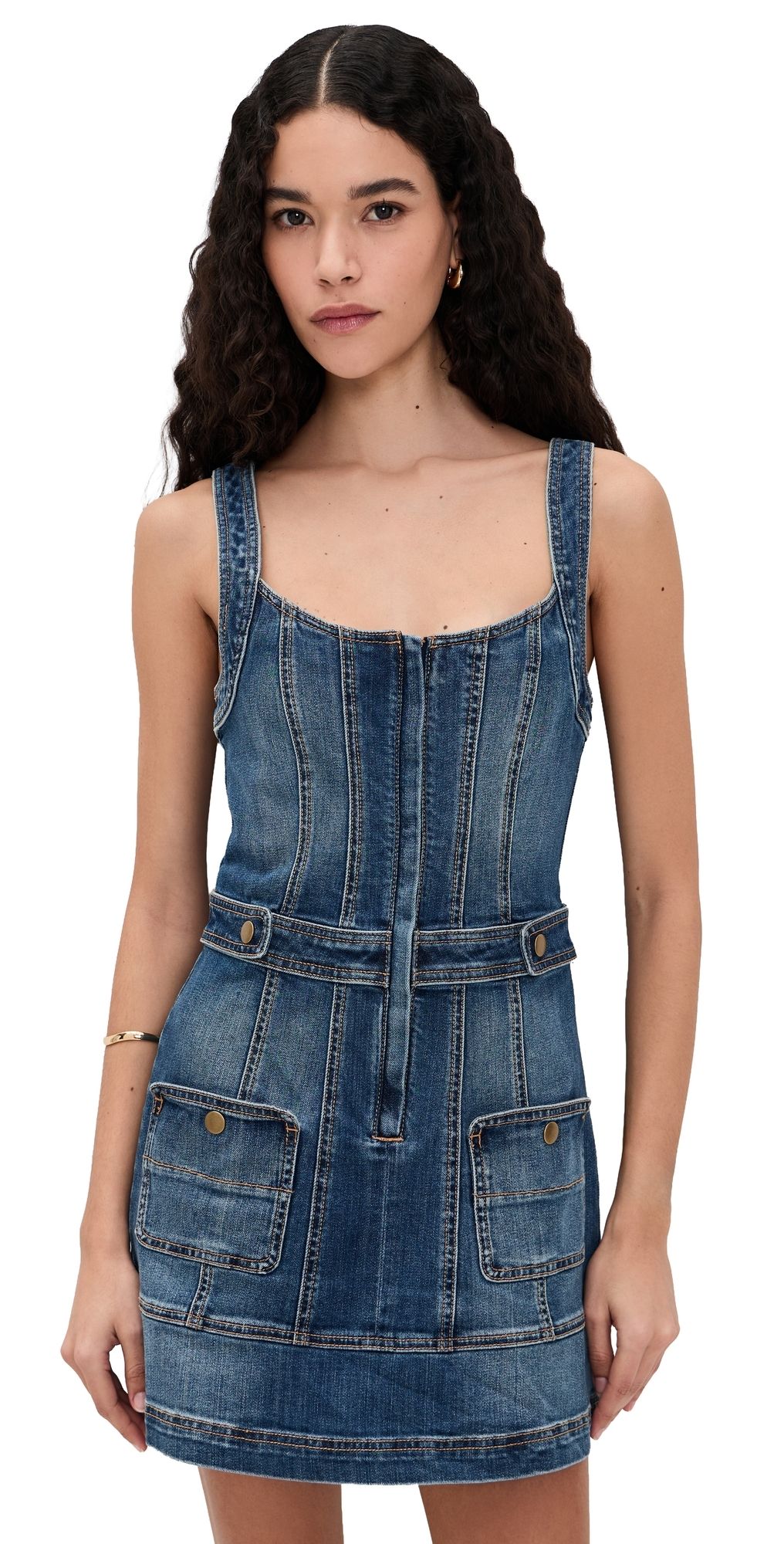 Ramy Brook Karla Dress Medium Wash 26