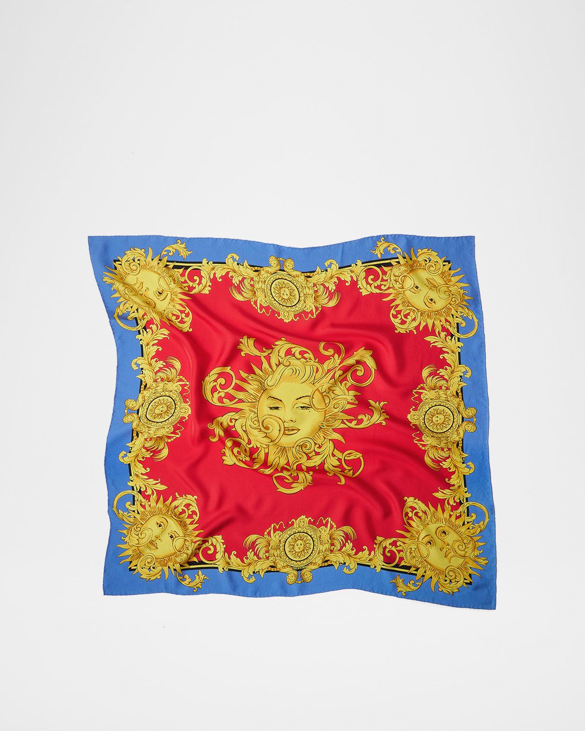 Printed Silk Twill Scarf