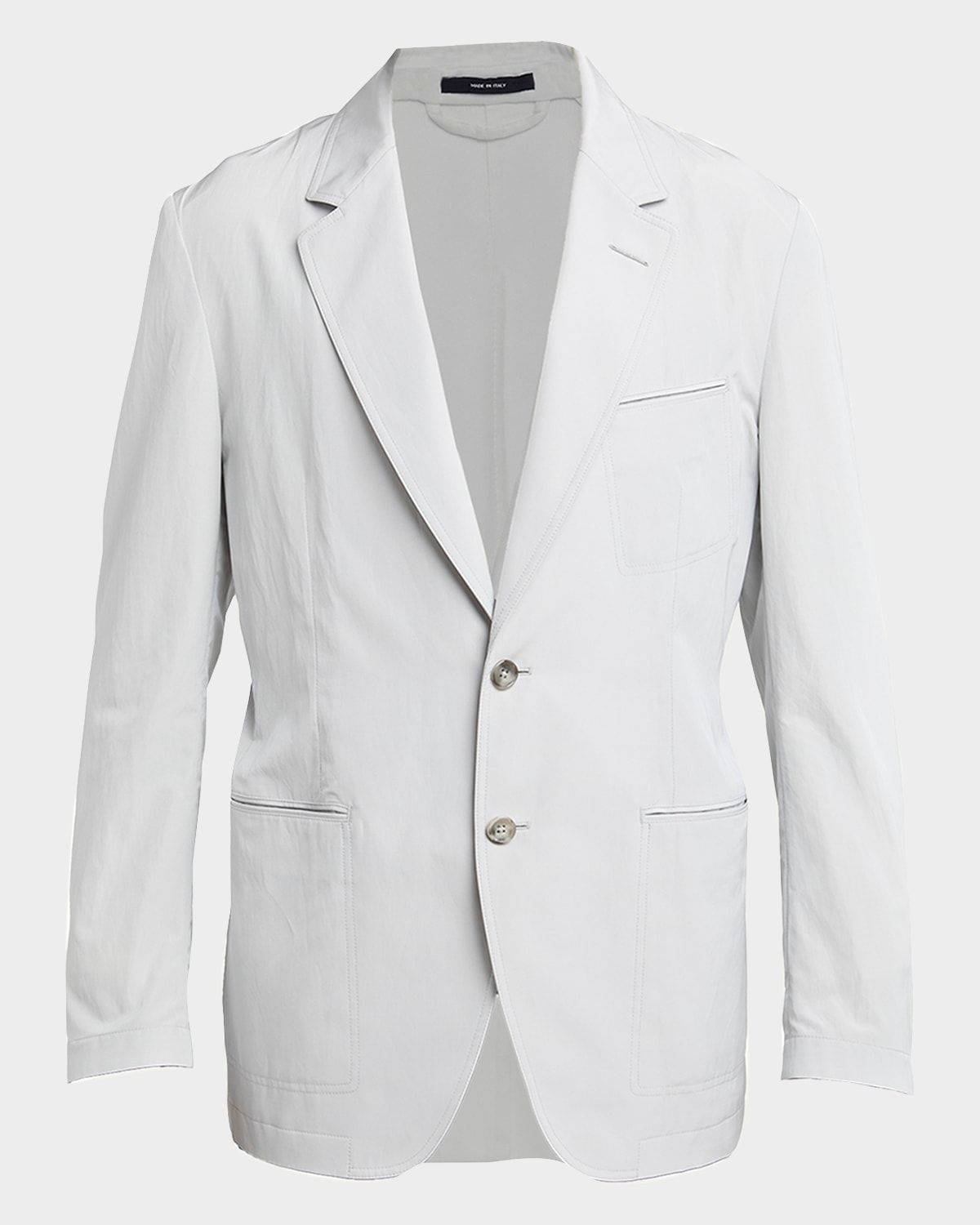 Men & apos;s Besom-Pocket Single-Breasted Blazer