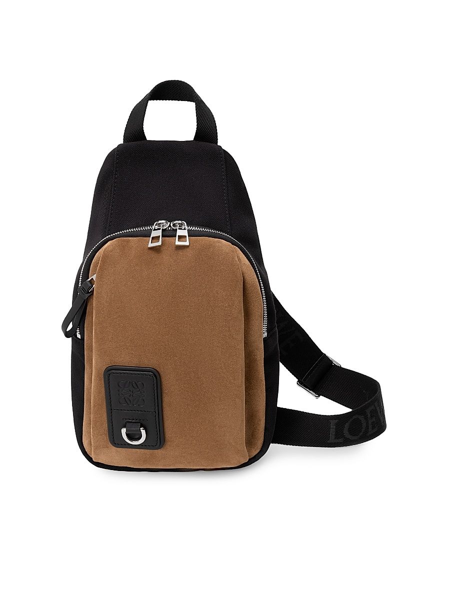 Men's Flex Sling Bag - Black Dark Gold