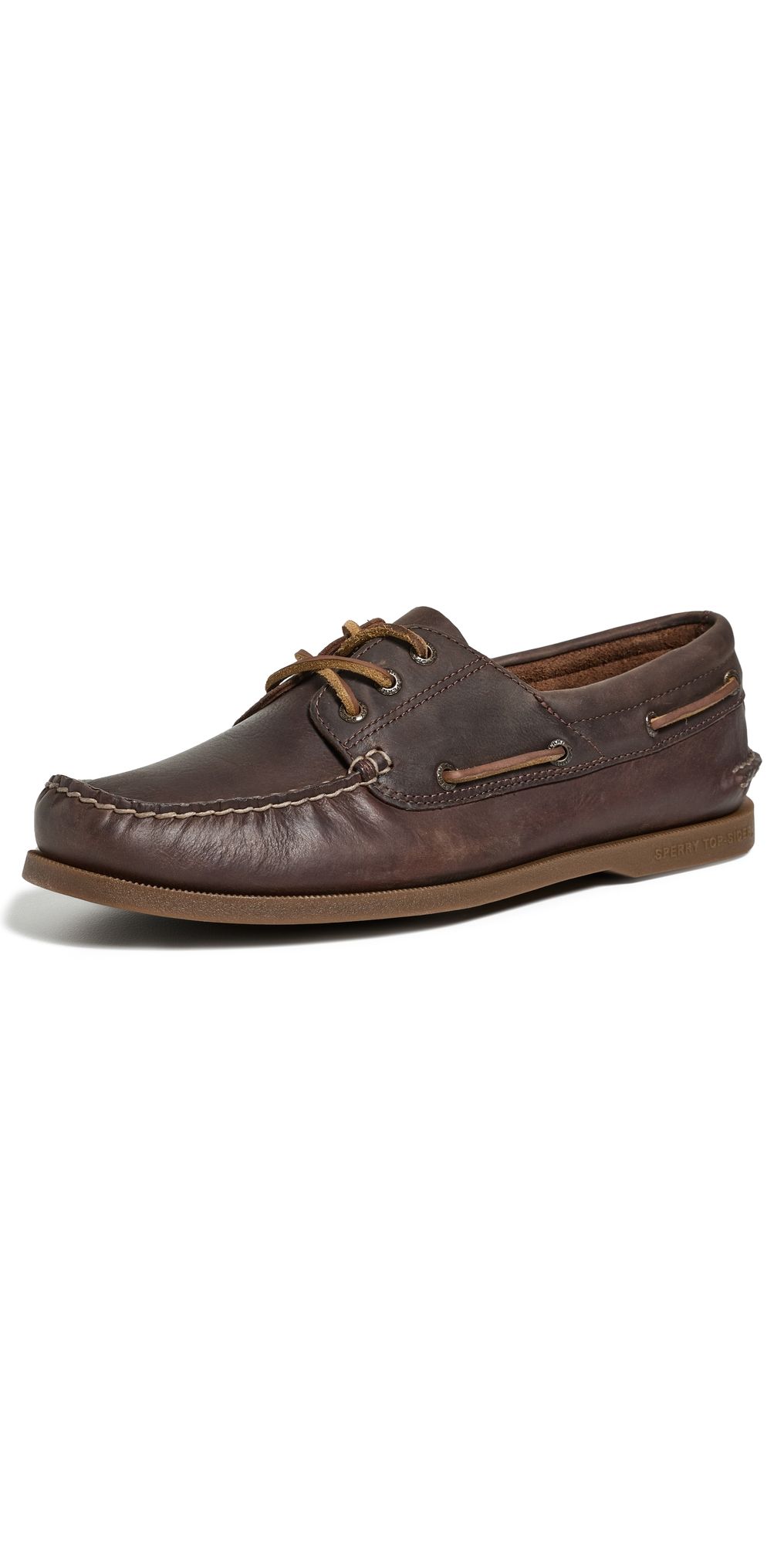 Sperry Authentic Original 3-Eye Boat Shoes Dark Oak 9