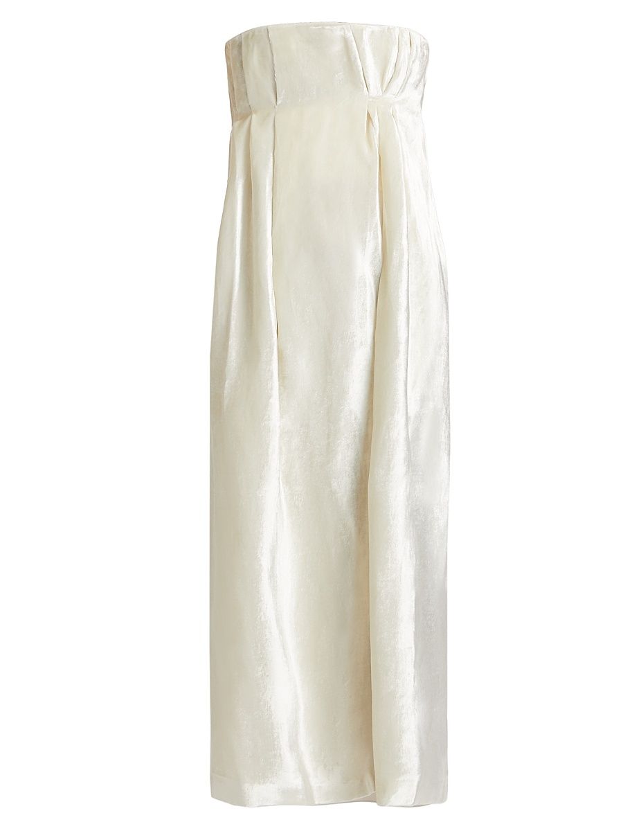 Women's Nava Strapless Cocktail Dress - Ivory - Size Medium