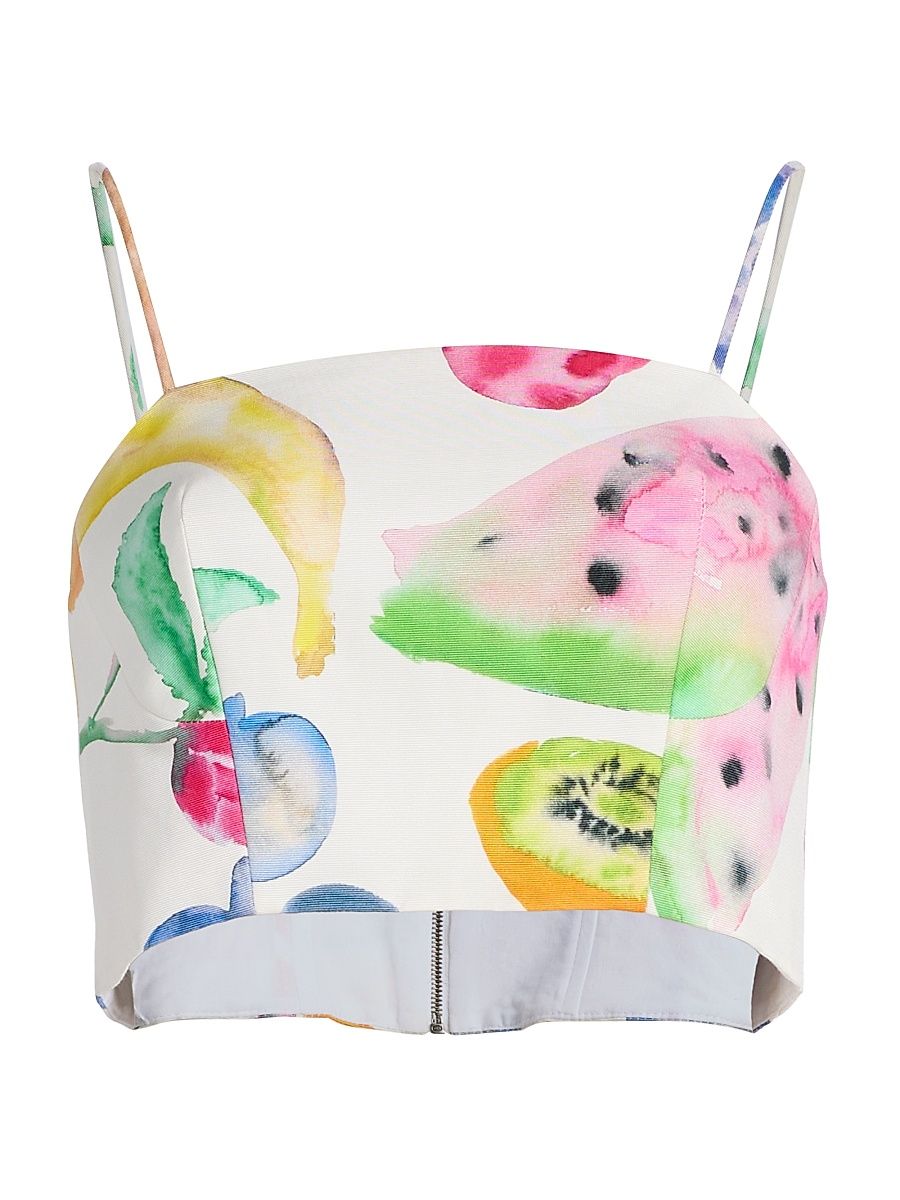 Women's Halfway There Crop Top - Rainbow - Size 8