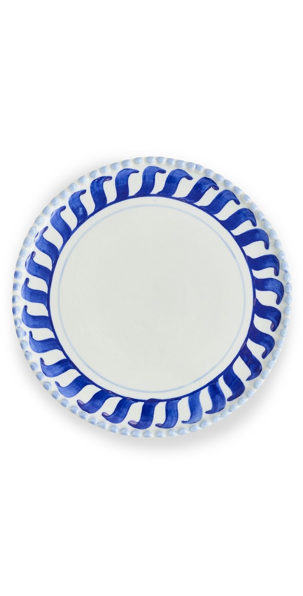 Carolina K Dinner Plate Blue One Size