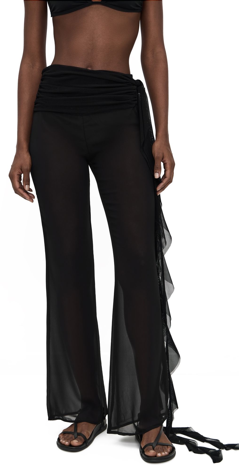 Bananhot Shawn Mesh Pants Black S