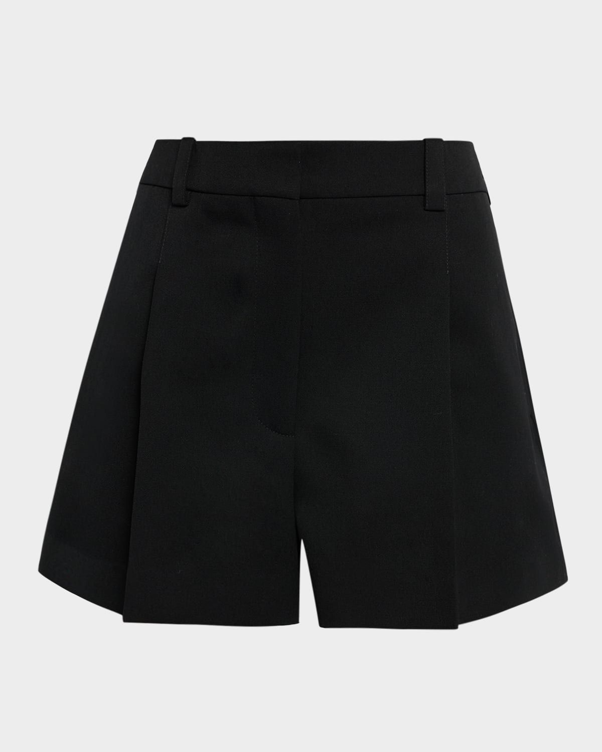 Pleated Tailored Shorts