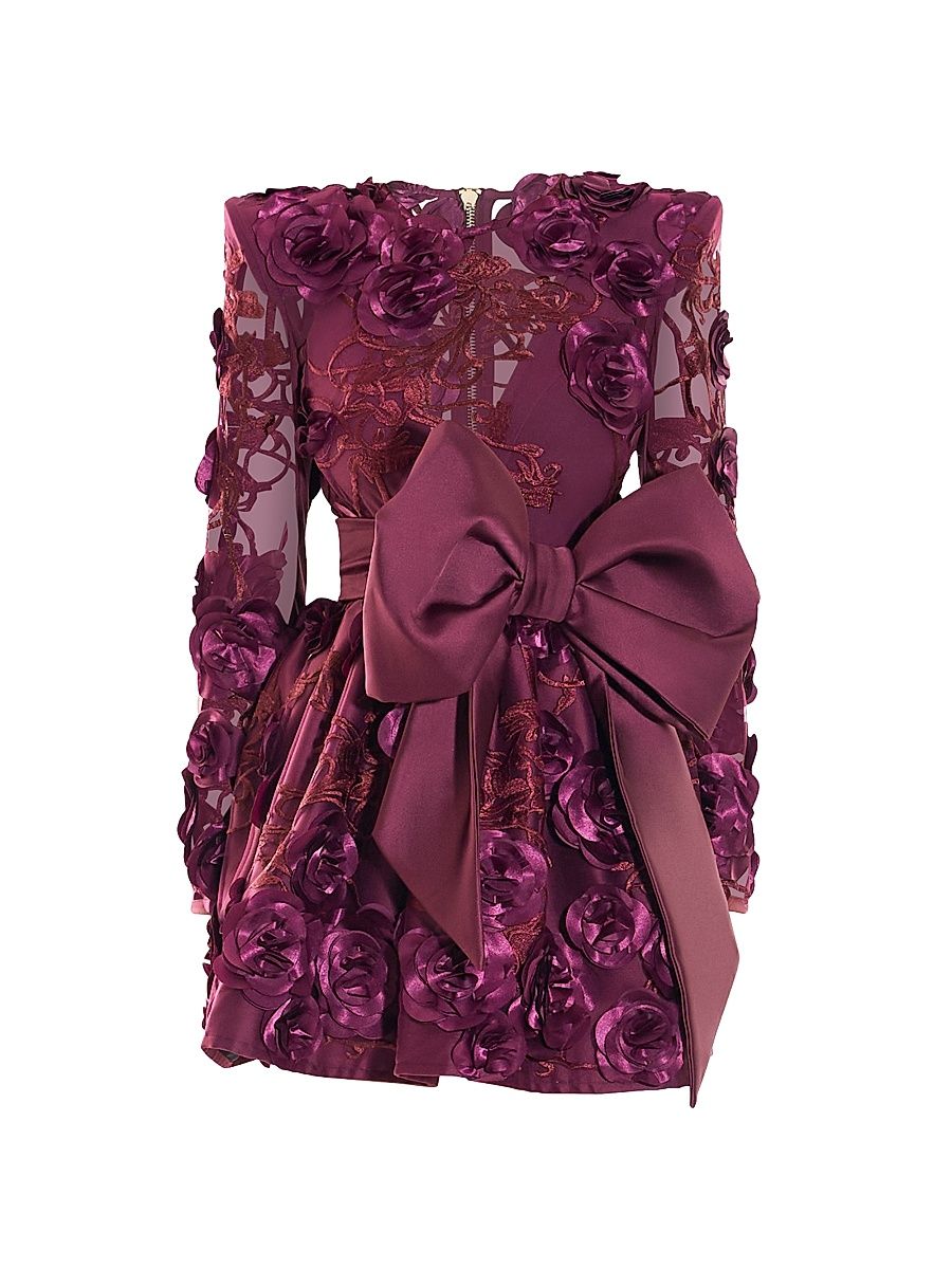 Women's The Beautiful & The Lost Minidress - Plum - Size 14