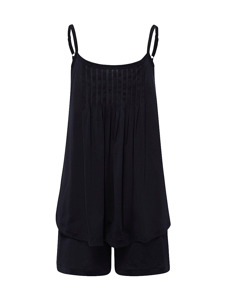 Women's Two-Piece Juliet Short Pajama Set - Black - Size Small