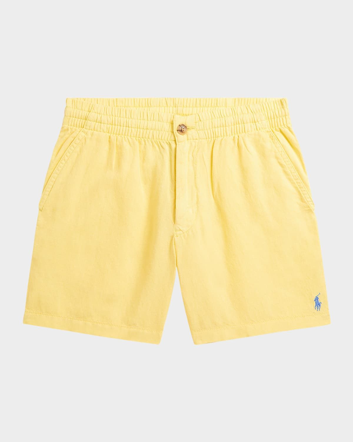 Boy & apos;s Pony Embroidered Shorts, Size 8-20