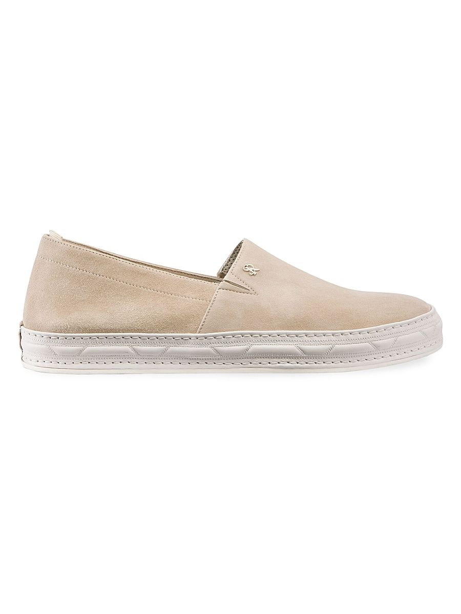 Men's Slip on Casual Shoes - Beige - Size 8