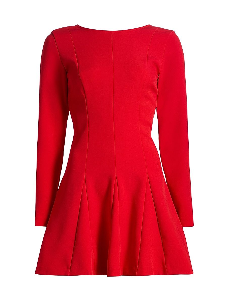 Women's Tala Crepe Minidress - Red - Size 4