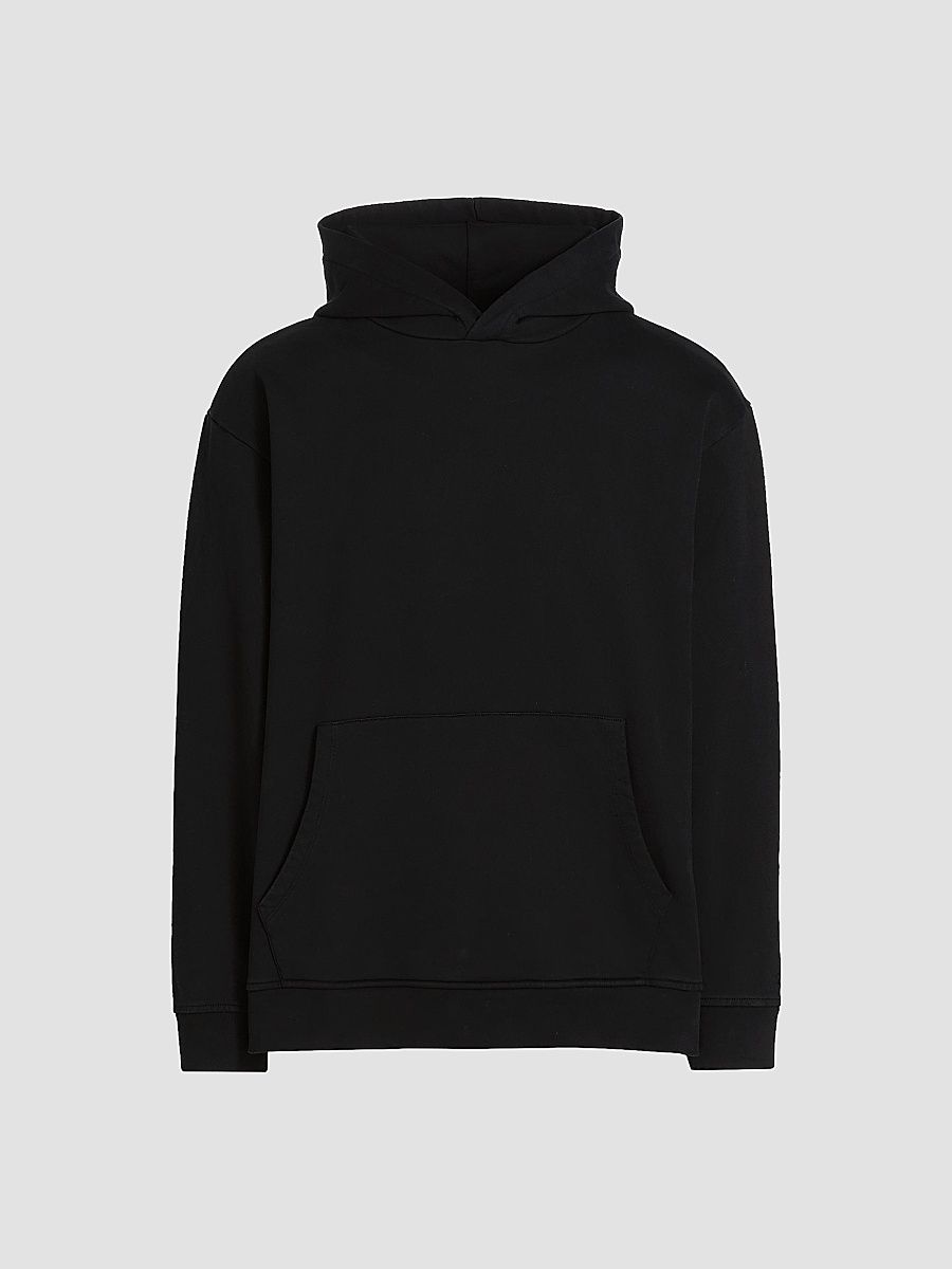 Saks Fifth Avenue Men's Foundation Fleece Hoodie - Black - Size XXL