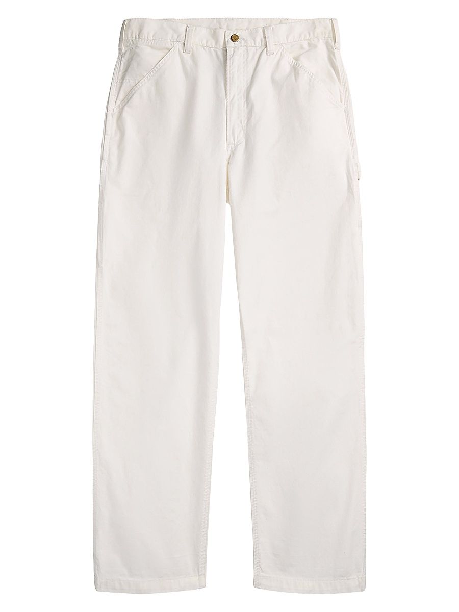 Men's Dungaree Fit Twill Carpenter Pants - Deckwash White - Size 40