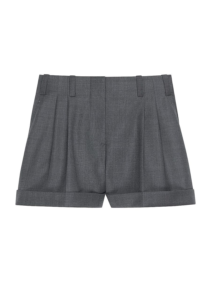 Women's Shorts in Wool - Grey - Size 2