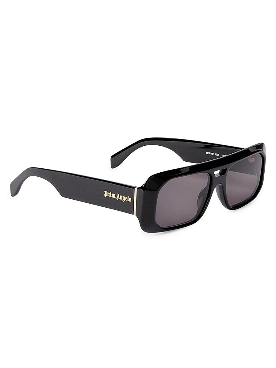 Women's Willow 57MM Rectangular Sunglasses - Black