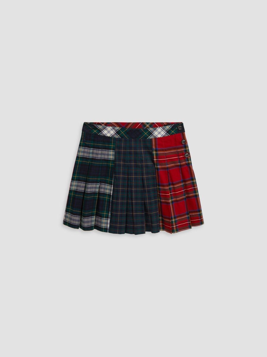 Polo Ralph Lauren Girl's Little Girl's & Girl's Plaid Cotton Poplin Skirt - Multi - Size 4
