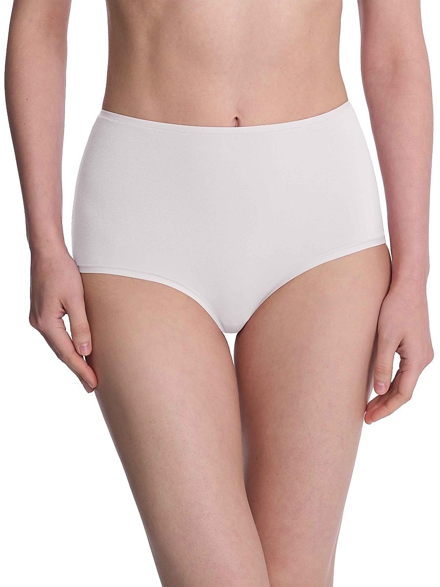 Women's Bliss Bare Cotton High Waist Brief - White - Size XXL
