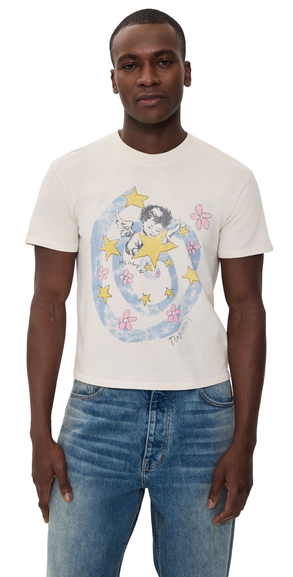 Nahmias Heaven Boxy Tee Egg White XL