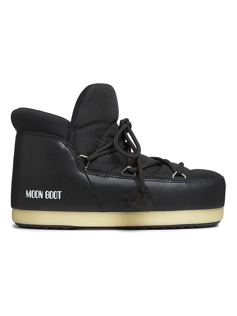 Women's Pump Nylon Boots - Black - Size 4.5