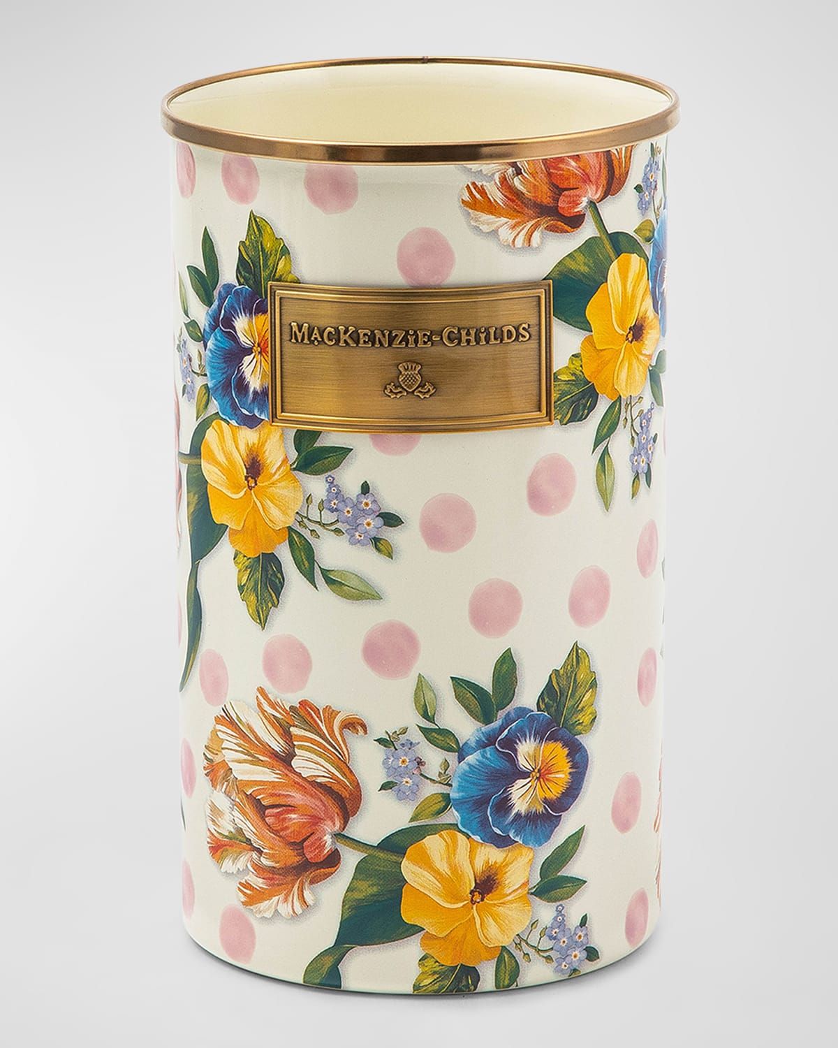 Wildflowers Enamel Utensil Holder