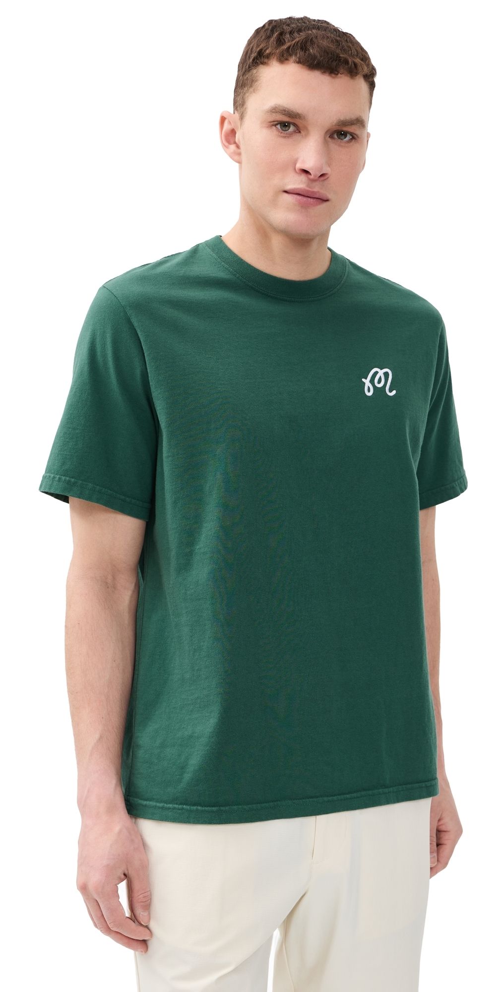 Malbon Bermuda Brumal Buckets Tee Hunter Green XL