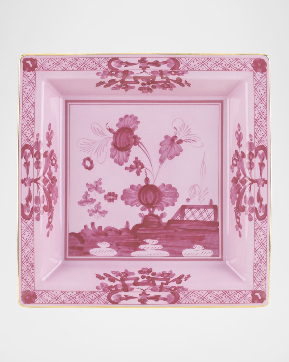 Porpora Squared Porcelain Tray, 9.6"