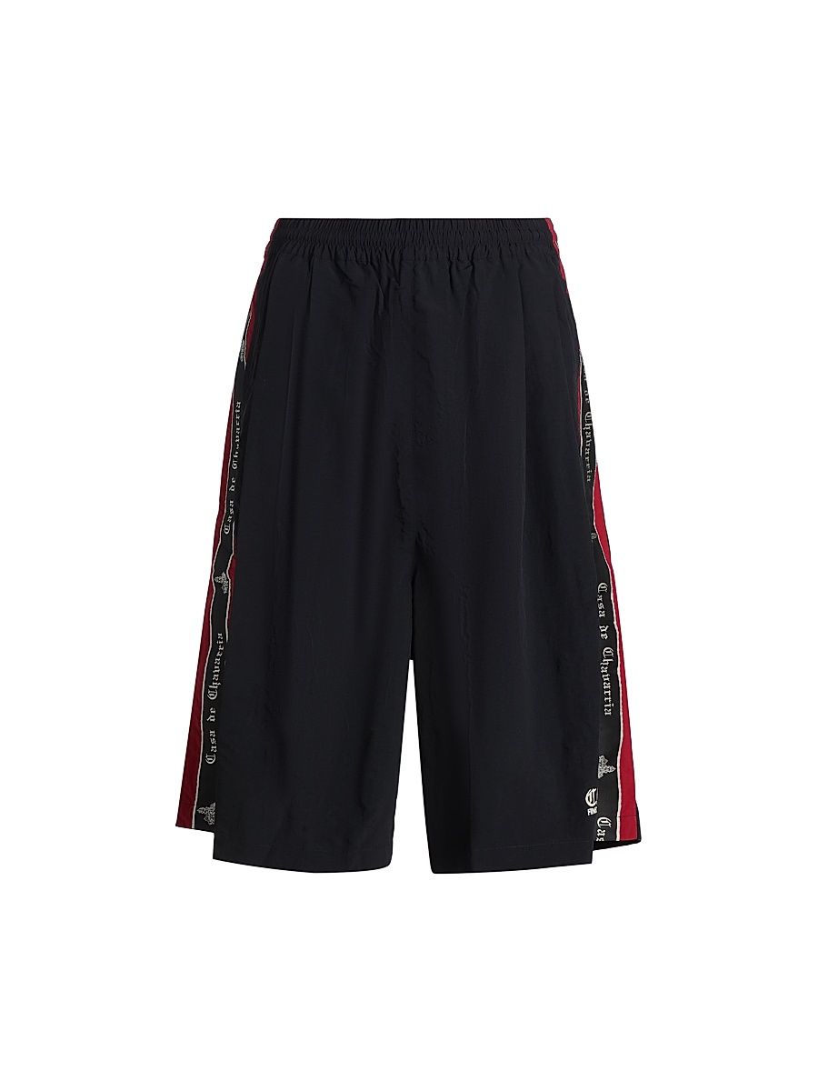 Men's Casa De Chavarria Orale Track Shorts - Black - Size Small