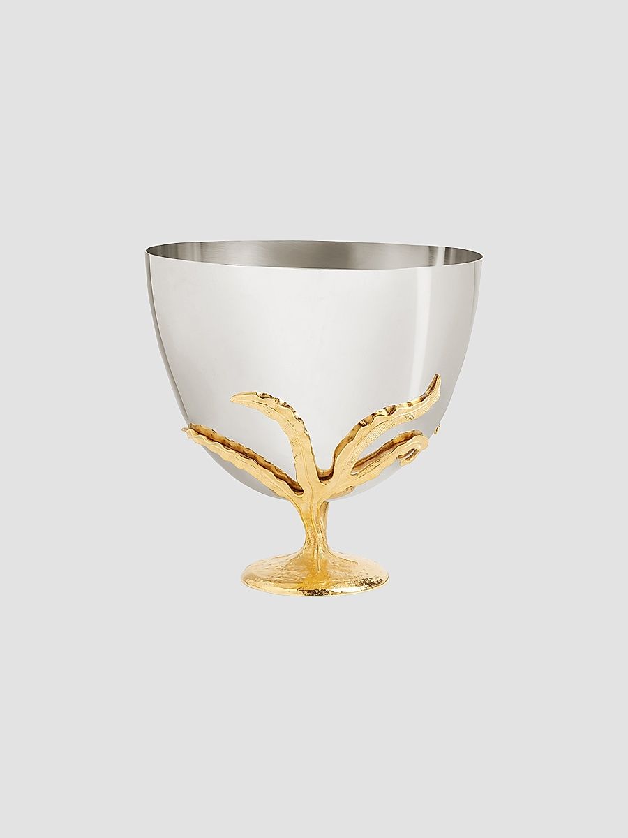 Fern Champagne Bucket - Yellow Grey