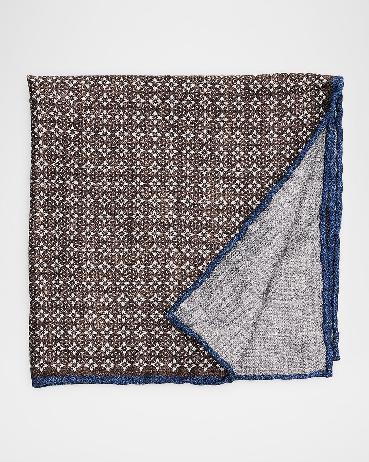 Men & apos;s Double-Face Silk Pocket Square