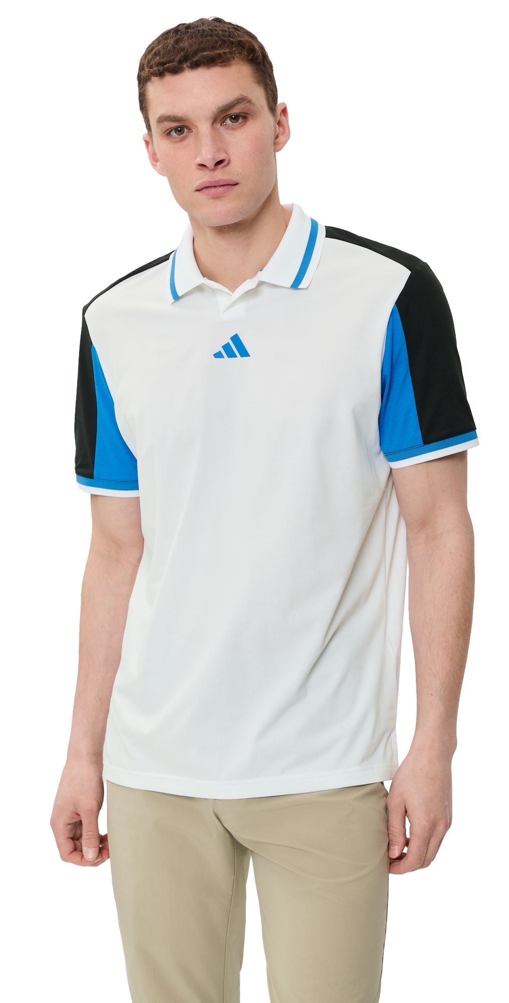 Adidas Golf Beyond Vent Polo Shirt White/Black L