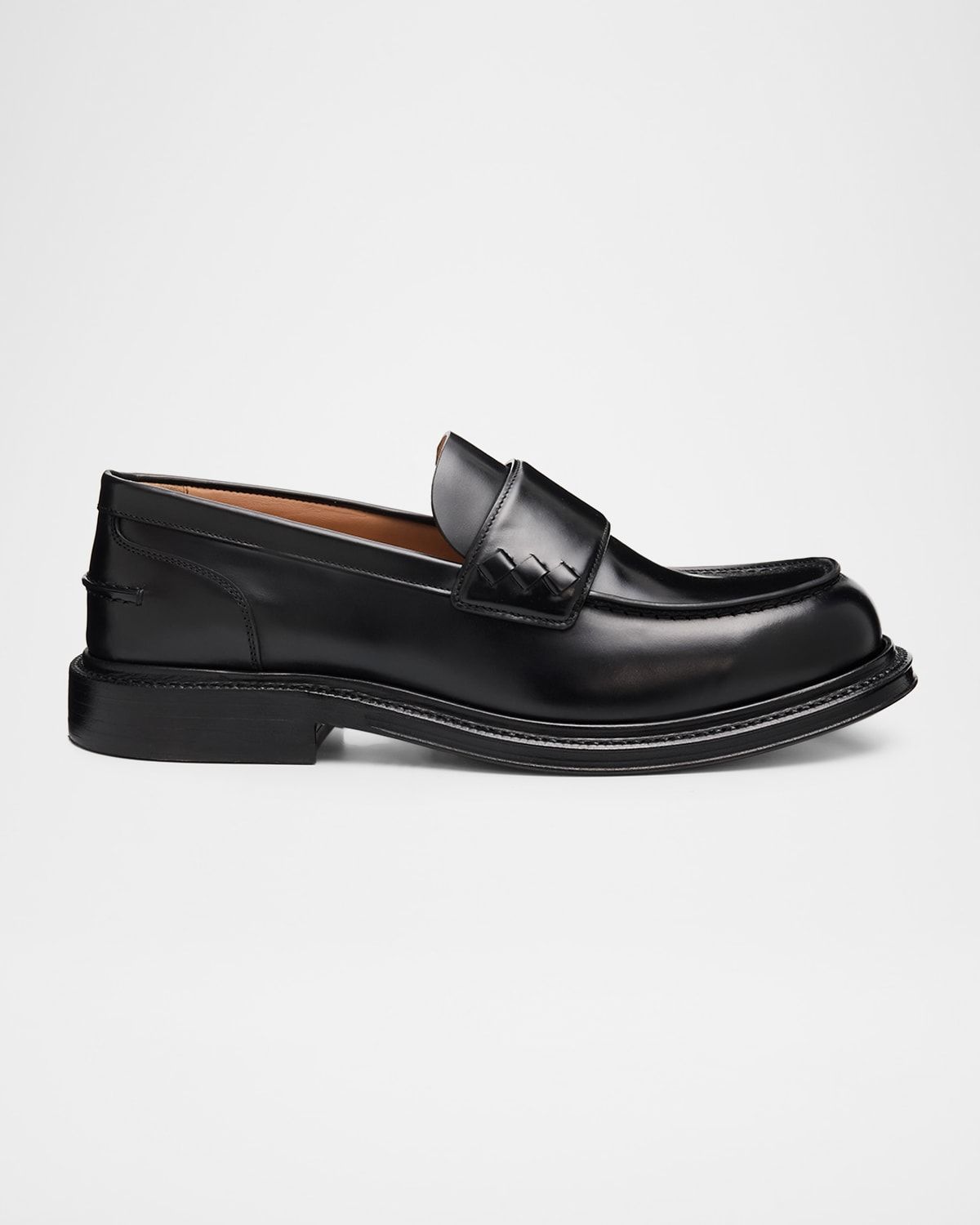 Men & apos;s Haddock Leather Penny Loafers