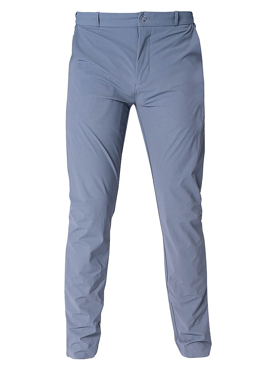 Men's Solid Pants - Grey - Size 40