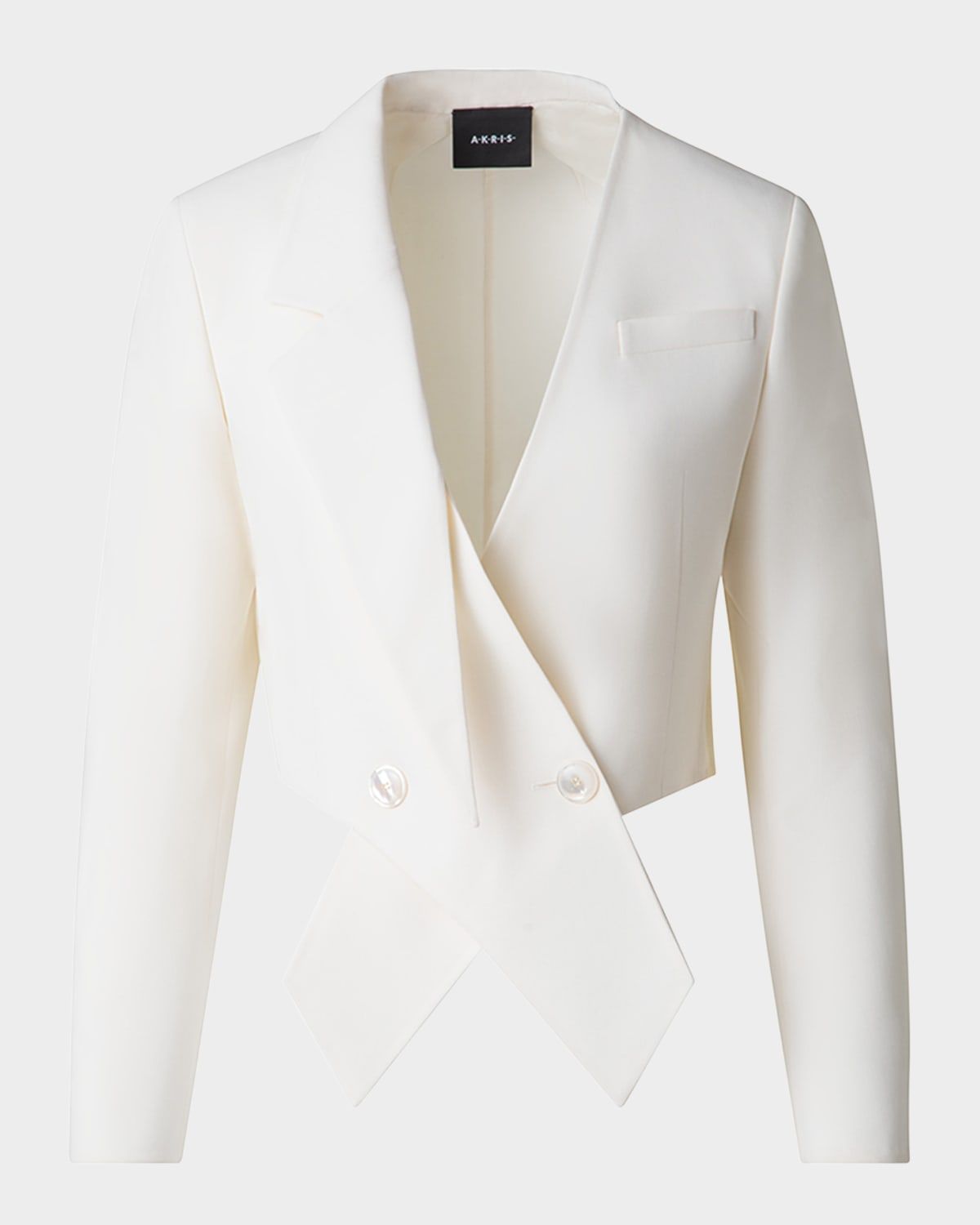 Amie Short Wool Double-Face Jacket