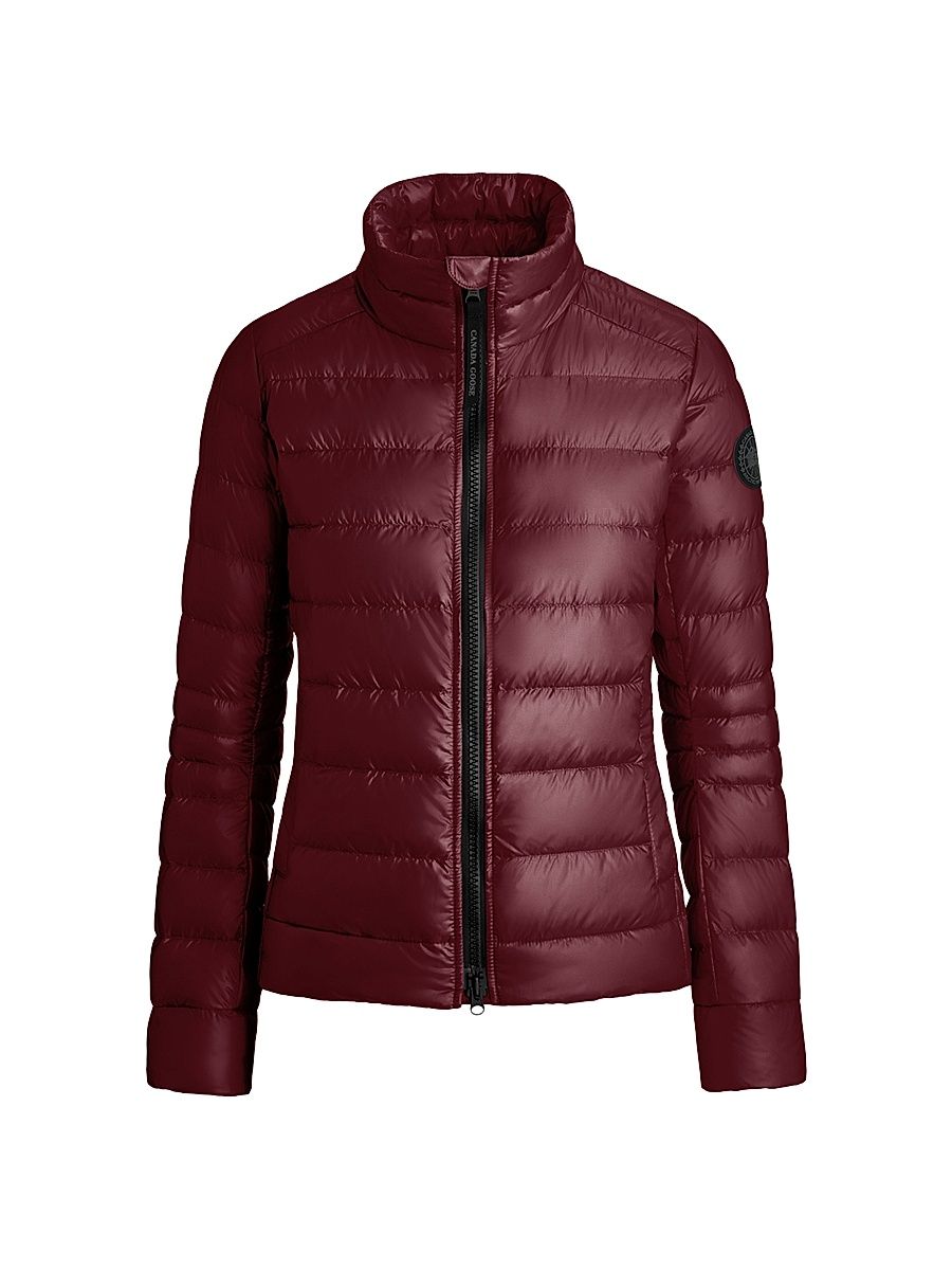 Women's Cypress Quilted Down Jacket - Garnet Stone - Size XS
