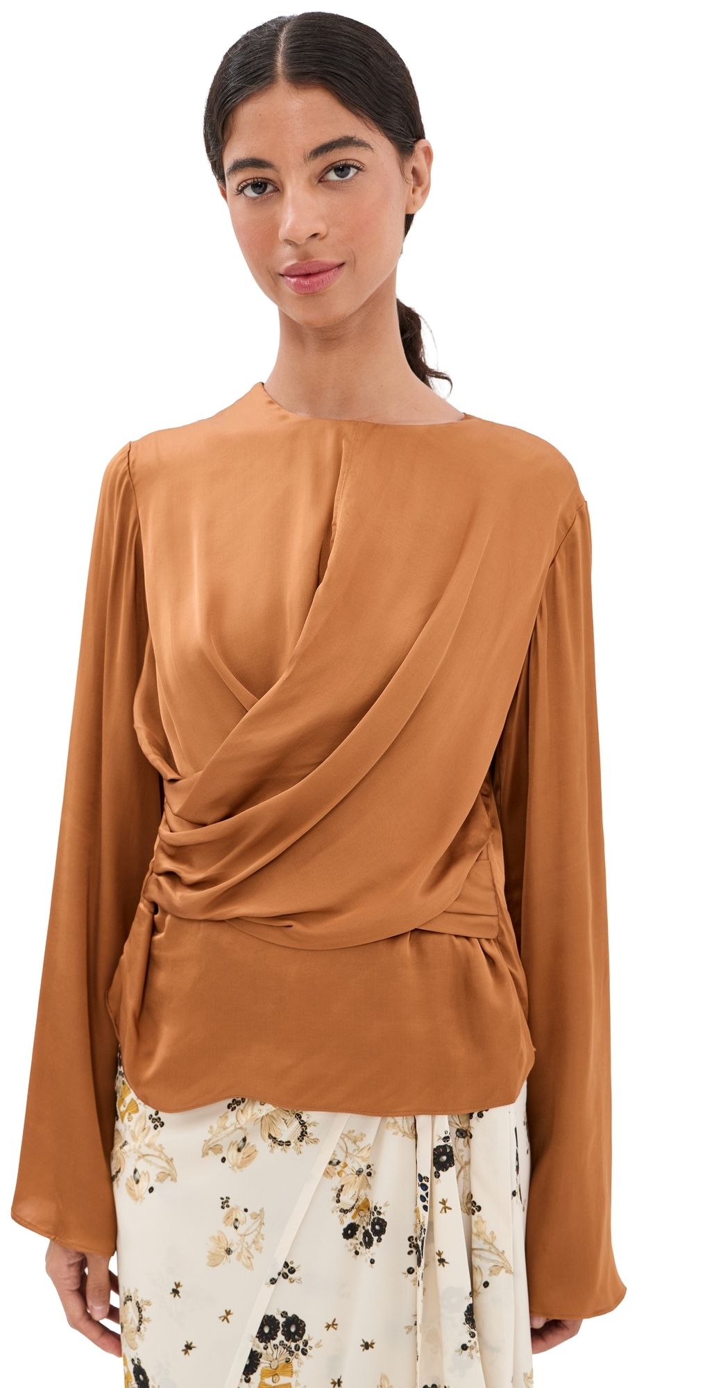 Isabel Marant Neame Top Caramel 42