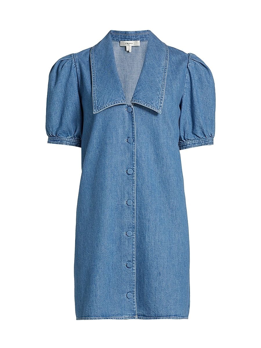 Women's The Sailor Denim Dress - Starlet - Size XS