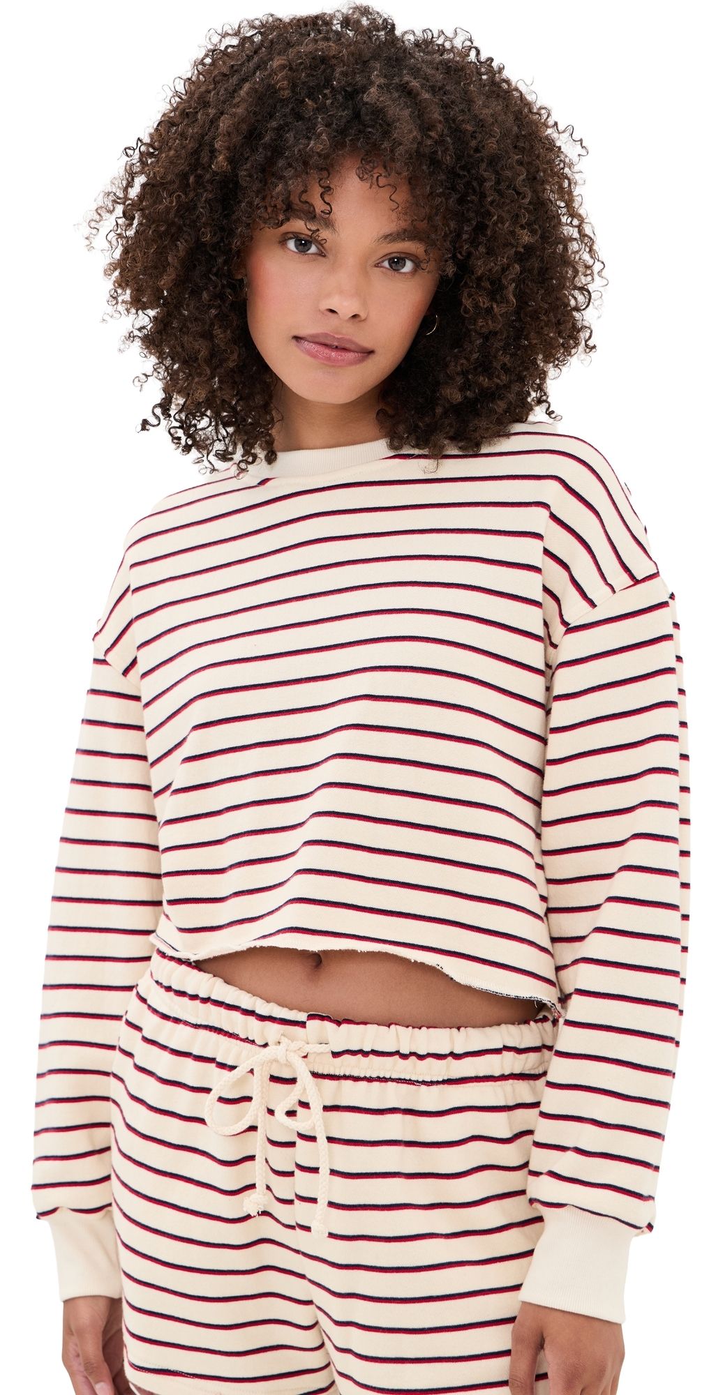 Strut This The Sonoma Sweatshirt Stripe S