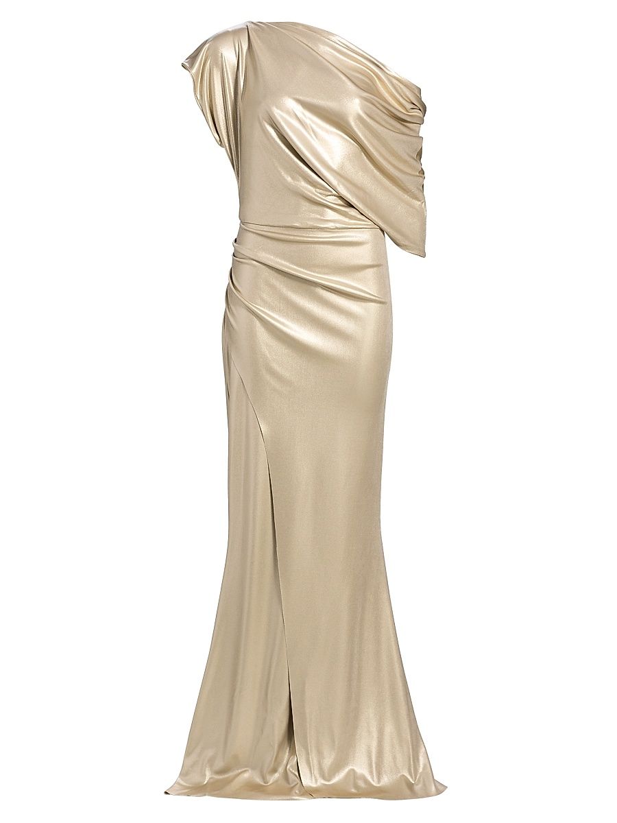 Women's Komsany Splendid Gown - Gold - Size 8