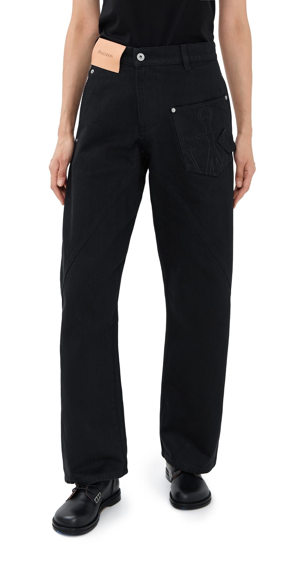 JW Anderson Twisted Workwear Jeans Light Blue 25