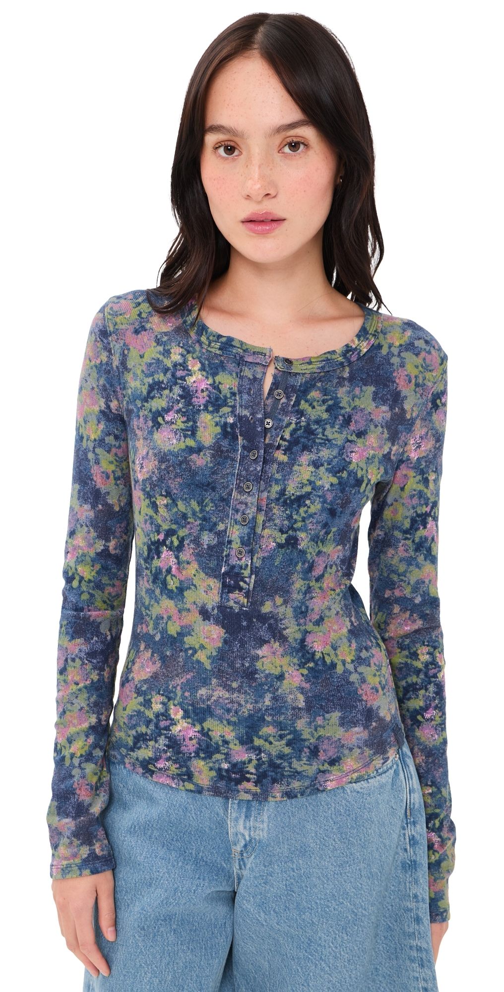 Free People Jamie Henley Floral Haze XL