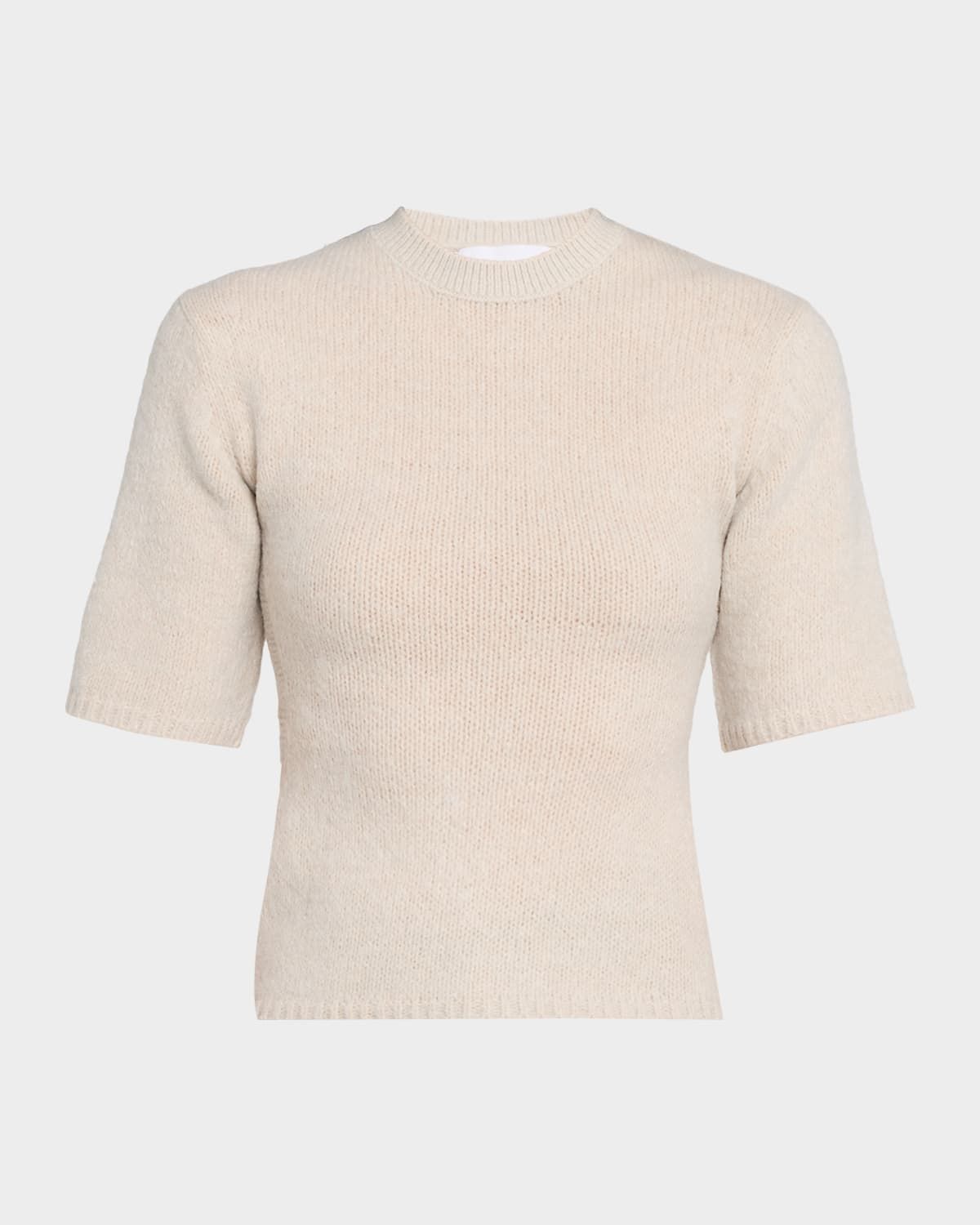 Dana Cinched Short-Sleeve Sweater