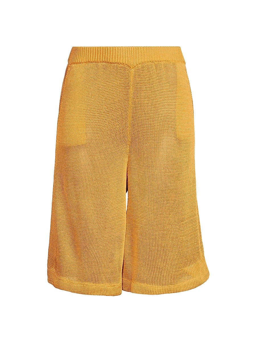 Women's Everyday Tropics Knit Shorts - Tangerine - Size XL