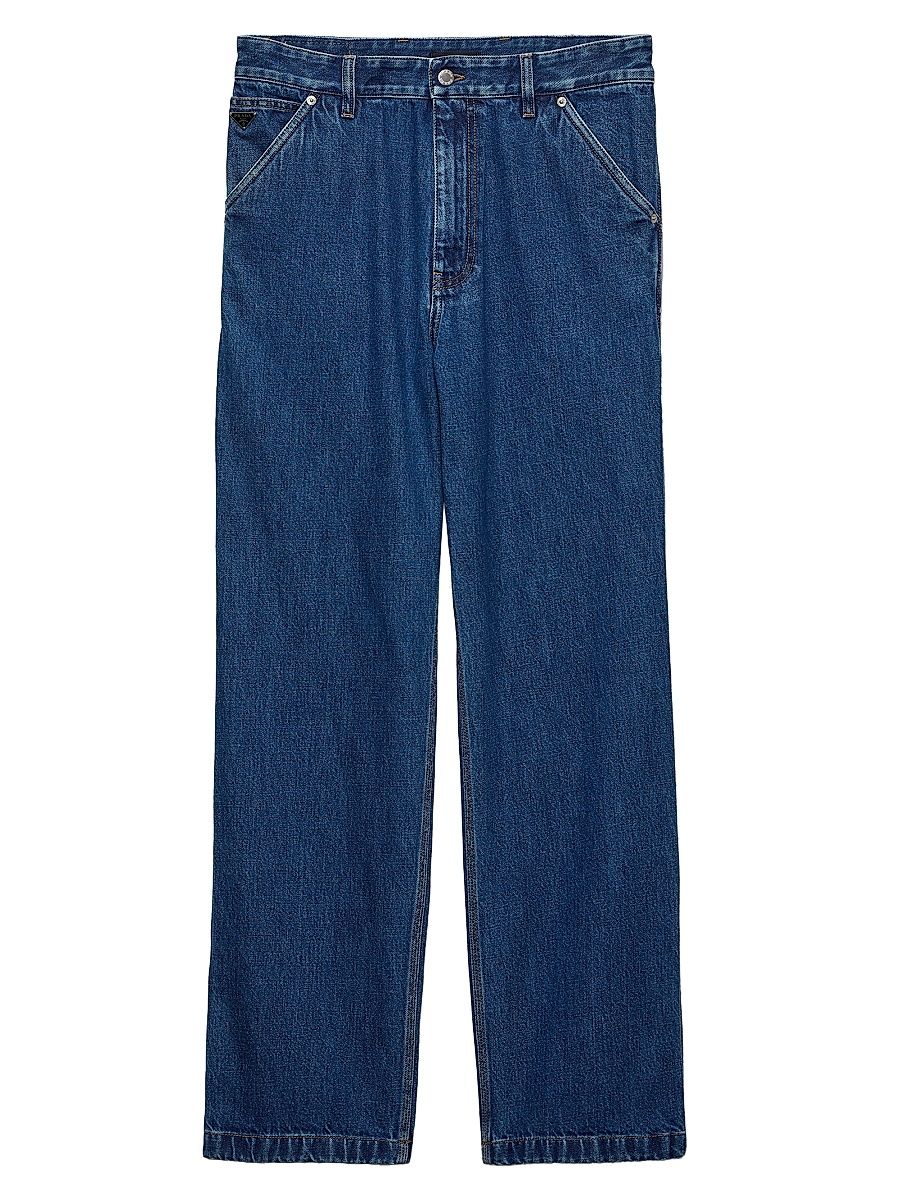 Men's Light Denim Pants - Blue - Size 40