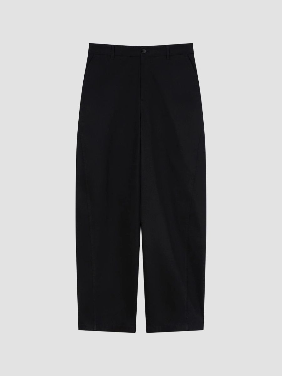 Givenchy Men's Couture Seam Workwear Pants in Cotton - Black - Size 30