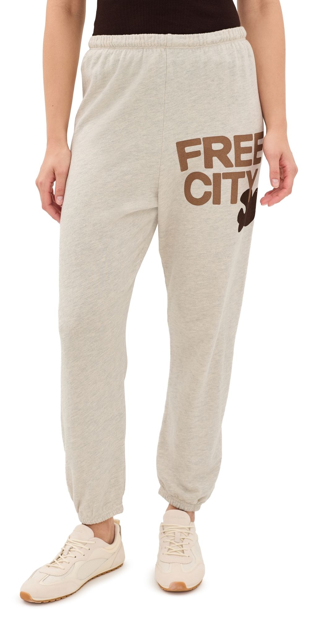 FREECITY Freecity Sweatpants Heatheryumm Oats/Coco XL